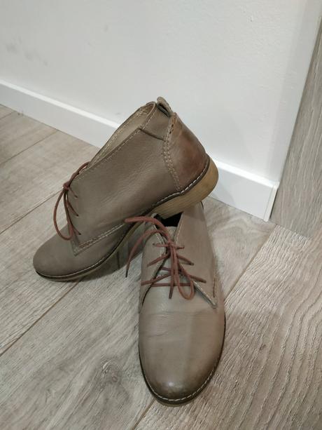Jarne kozene damske topanky, vel. 38, 38