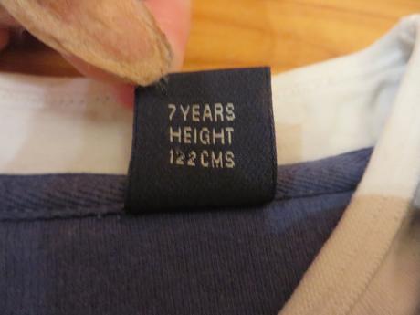 Bavlnený pulover - veľ. 122 - zn. next, next,122