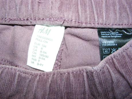 Legíny zn. h&m, h&m,134