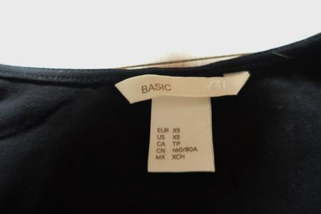 Dámske šaty h&m basic, h&m,xs