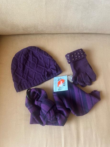 Fialový set, h&m,110