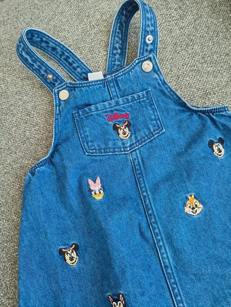 Riflové šaty, h&m,92 / 98