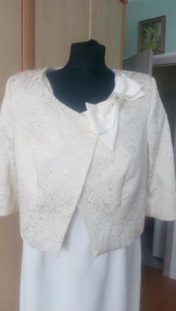 Splocenske šaty + bolerko, 46