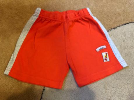 Oranžové letné kratasy, primigi,74