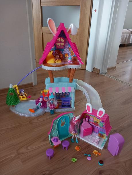 Enchantimals chata a domček,