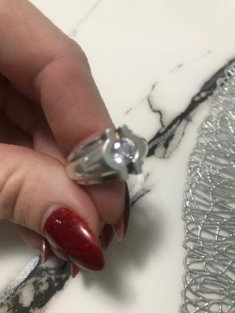 Prsteň strieborny -práve striebro 925, 