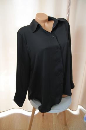 Čierna košeľa, h&m, h&m,xl