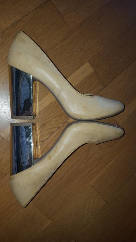 Bledohnedé topánky, h&m,38