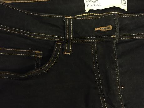 Rifle skinny tmavomodre next, next,38