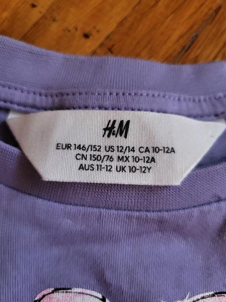 Crop top + doporučené poštovné, h&m,146