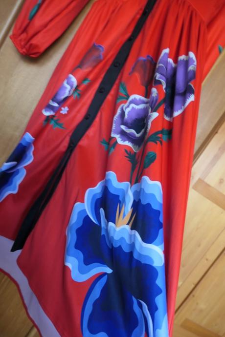 Sugarbird frida kahlo luxusne saty/kaftan,plast, sugarbird,m