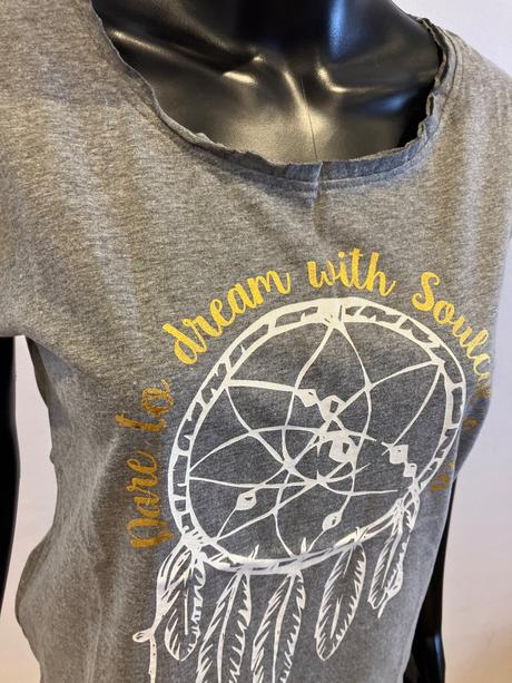 Dámske tričko s potlačou a nápisom soul cal (36), s