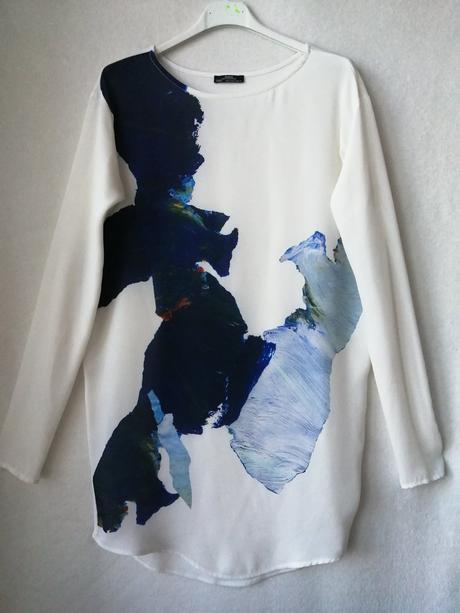 Pekná dlhá blúzka od zary, zara,36