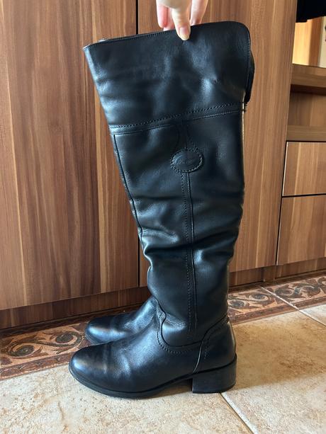 Vysoké zateplené čižmy -37, 37