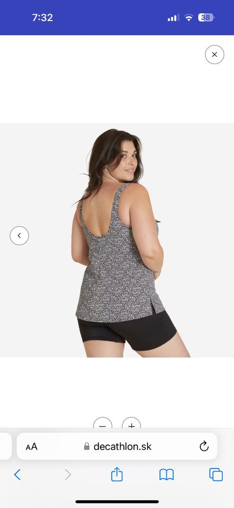 Dámske plavky, decathlon,xl