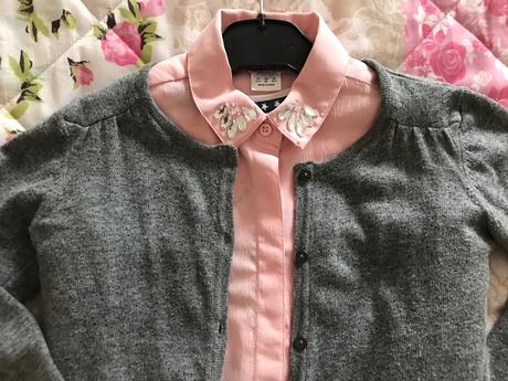 Svetrik na gombicky, vertbaudet,110