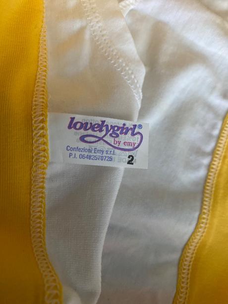 Bavlnené tangá s motýľom lovelygirl by emy, xs