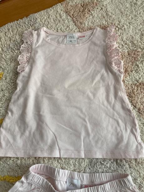 Zara letne pyzamo s madeirou, zara,110