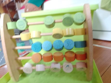 Drevené počítadlo pre najmenších, 