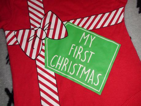 Moje prvé vianoce bavlnené body veľ.62, 62