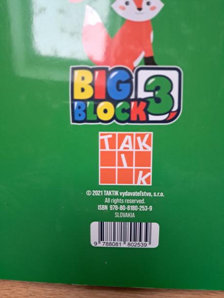 Pracovný zošit a3 big block 2,