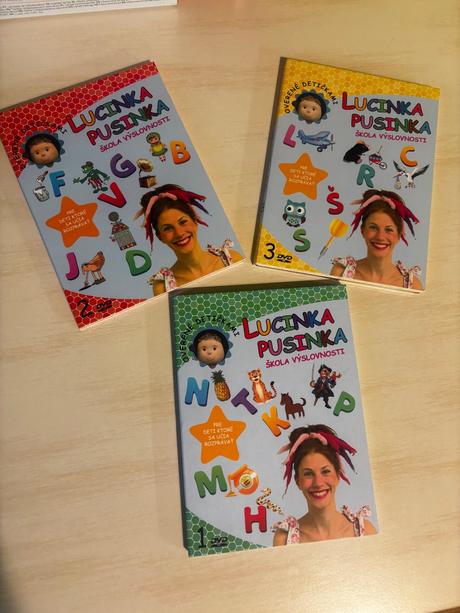 Lucinka pusinka 1 - 3 dvd,