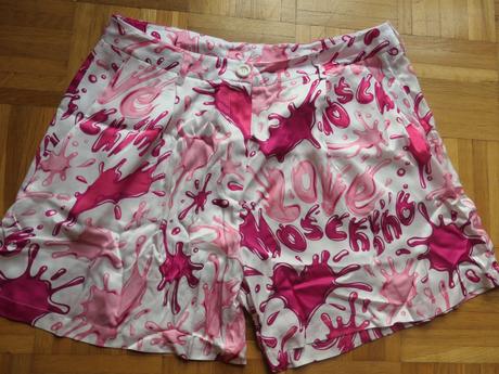 Love moschino original damske luxusne sortky l, moschino,l