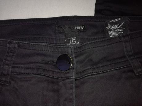 Rifle  slim elasticke, h&m,40