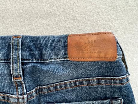 Rifľová sukňa l.o.g.g., h&m,122