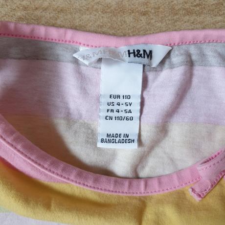 Šaty letné h&m, h&m,110