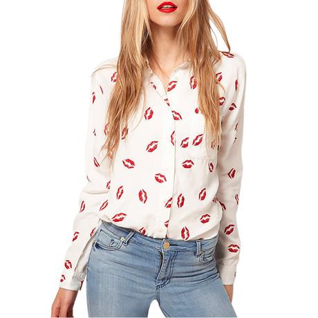 Bluzka s pusinkami, m / s