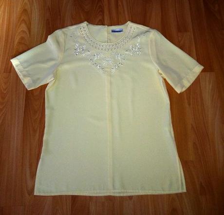 Žltá blúzka, c&a,m