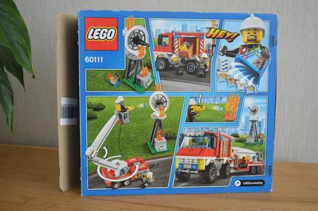 60111 lego city - zásahové hasičské auto,