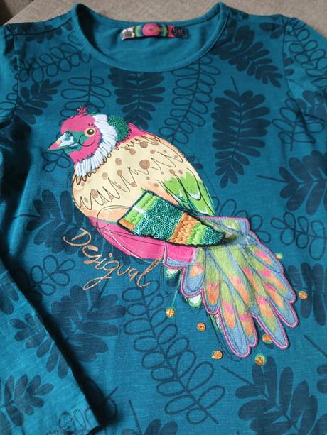 Krásne farebné šaty zn. desigual, desigual,146