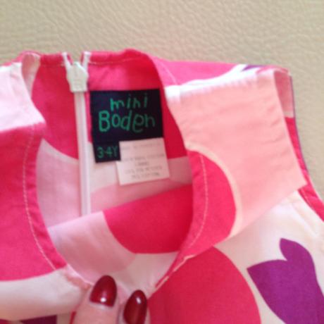 Šatky 3-4, mini boden,104