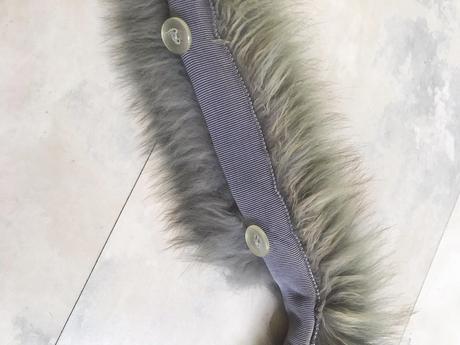 Kožušinka - lem na kapucňu,