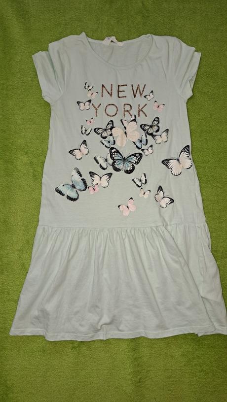 Krásne šaty 134/140, h&m,140