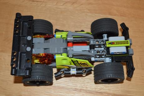 42072 lego technic - zelené pretekárske auto, 