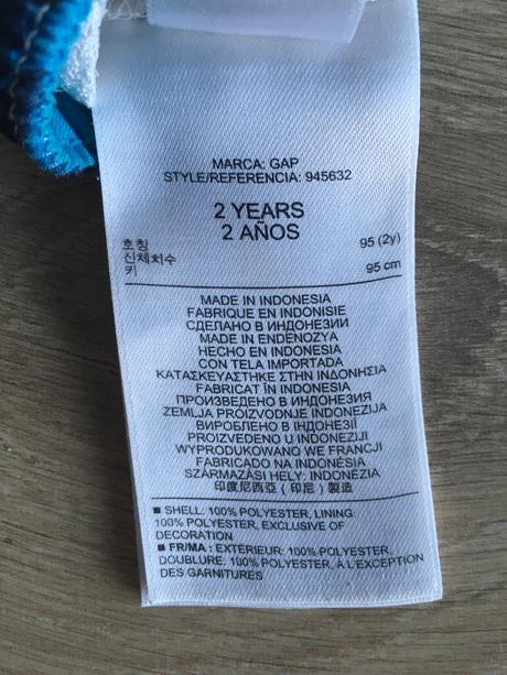 Chlapčenské plavky zn. babygap, 2 roky, gap,92