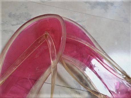 Plážové gumené žabky, 39