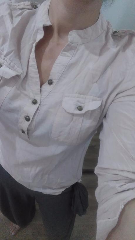 Svetloruzova tenká blúzka , m