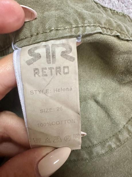 Minisukňa retro jeans, xs