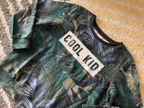 Tenká listová mikinka, lindex,122