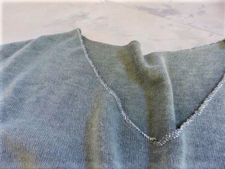 Jemné triko over size, xl