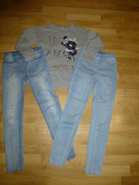 Jegínsy s pulovrom, 140–152