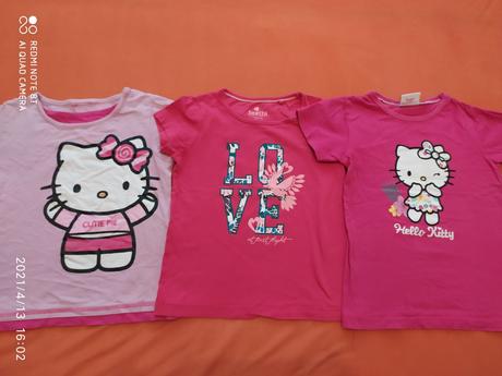 Tričká 110/116, lupilu,110