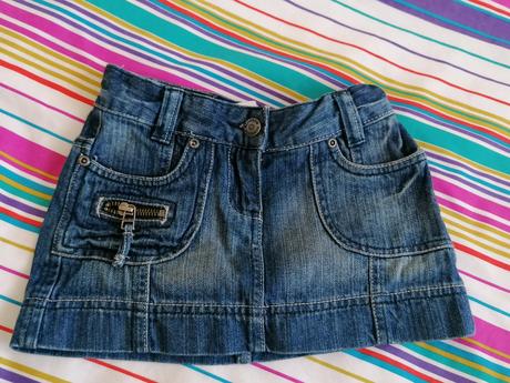 Riflová suknička, c&a,122