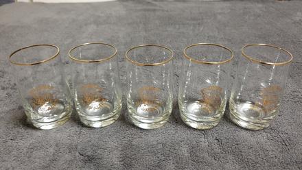 Poháre štamprlíky,