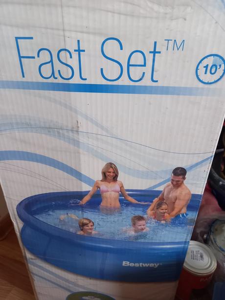 Nový bazén bestway fast set 366 x 76 cm,