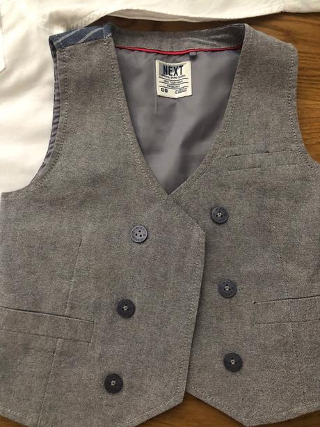 Košeľa s vestou, h&m,98